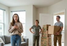 TWO DAYS BEFORE THE WEDDING, MY MOTHER-IN-LAW DRAGGED 15 BOXES INTO MY APARTMENT: ‘THESE ARE MY THINGS, I’M MOVING IN RIGHT AFTER WE SIGN THE PAPERS!’ MY FIANCÉ HAPPILY HELPED HER CARRY EVERYTHING. BUT ON THE MORNING OF THE WEDDING, HE WOKE UP ALONE IN AN EMPTY APARTMENT – WITH A NOTE THAT LEFT HIM STUNNED.