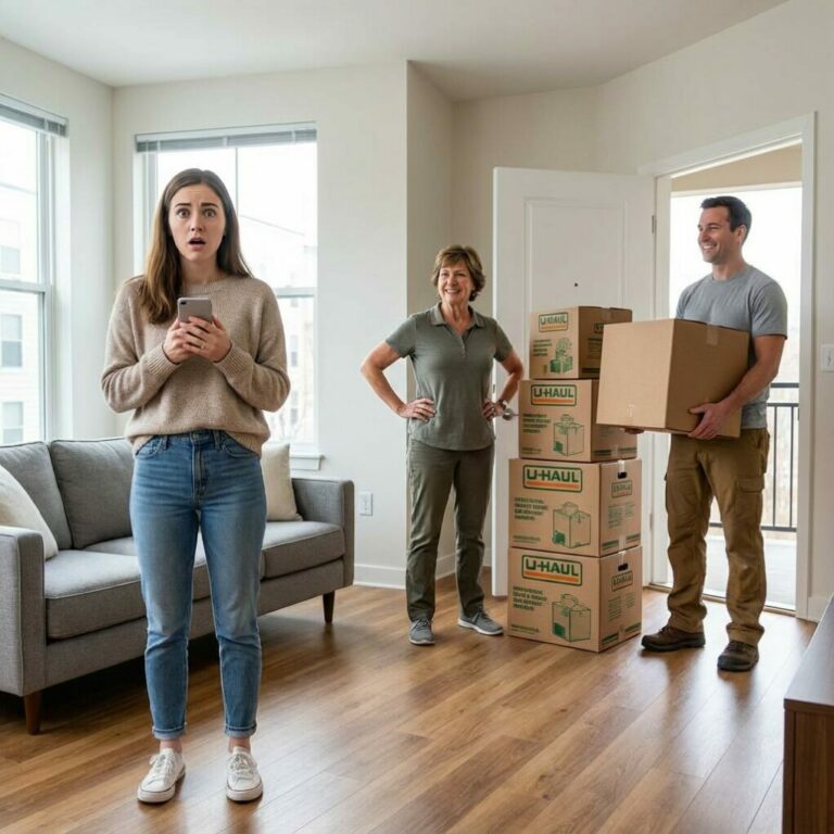 TWO DAYS BEFORE THE WEDDING, MY MOTHER-IN-LAW DRAGGED 15 BOXES INTO MY APARTMENT: ‘THESE ARE MY THINGS, I’M MOVING IN RIGHT AFTER WE SIGN THE PAPERS!’ MY FIANCÉ HAPPILY HELPED HER CARRY EVERYTHING. BUT ON THE MORNING OF THE WEDDING, HE WOKE UP ALONE IN AN EMPTY APARTMENT – WITH A NOTE THAT LEFT HIM STUNNED.
