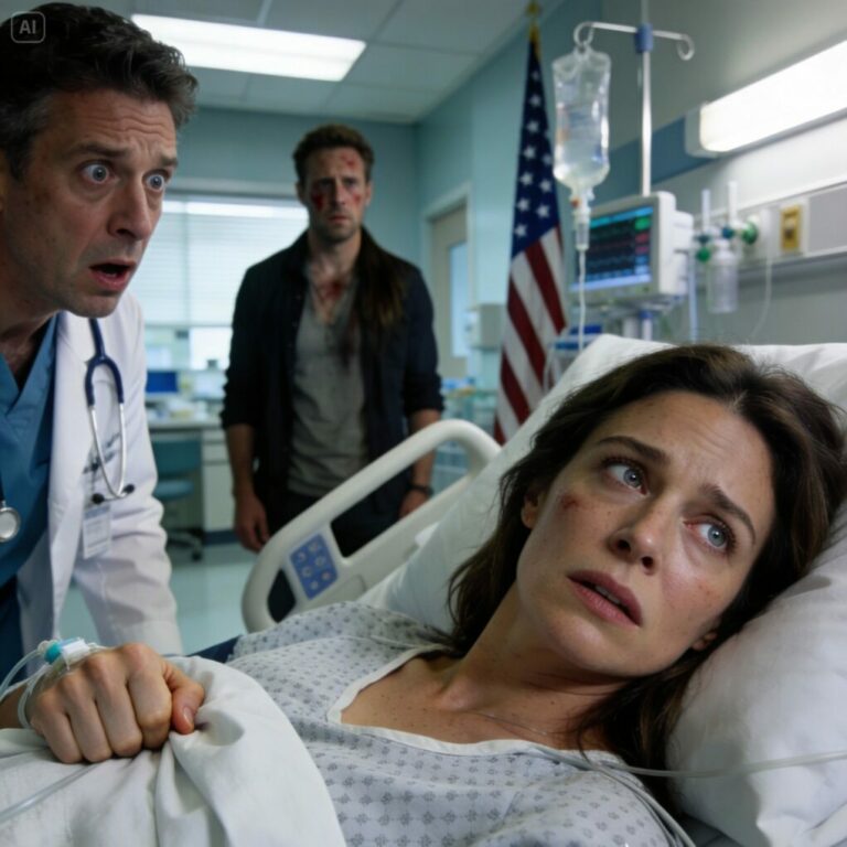 I was in a coma for 72 hours when I learned my husband had already signed my organ donor papers. As my eyes suddenly opened, I heard him whisper, “It’s finally over.” The memory of why I collapsed rushed back like a blade. I turned my head toward the doctor and murmured one sentence—“Call the police. He did this to me.” The room went deathly silent.