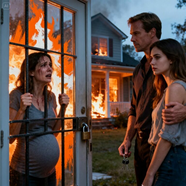 El marido encerró a su esposa embarazada en su casa en llamas para complacer a su amante — Pero lo que ocurrió después…