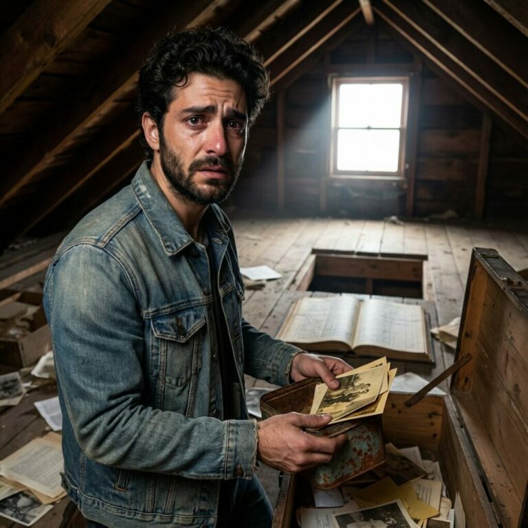 Después de que murió mi abuelo, me entregaron la llave de un compartimento secreto en su ático; cuando lo abrí, descubrí que me había mentido durante toda mi vida.