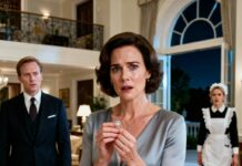 After three days and nights with his young mistress, my wealthy husband came home with a diamond ring. “I messed up,” he said softly, slipping it onto my finger. I almost believed him—until the maid paused, glanced at the ring, and whispered, “Sir… that’s the same one you bought her yesterday.” The room went silent. My smile froze. And in that moment, I realized this gift wasn’t guilt—it was proof.