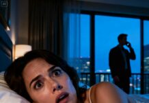 In the middle of the night, I woke up and overheard my husband talking on the phone with his mistress: “Don’t worry, by tomorrow she’ll definitely be gone. The 7,500-square-meter mansion and the multi-billion-dollar life insurance will be yours…” I trembled as I quietly took action that very night.