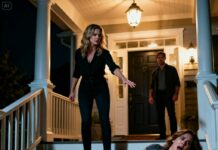 She shoved me so hard I hit the floor, pain ripping through my stomach as I screamed for help. “You could lose the baby!” I cried. My husband didn’t move. He just sneered, “Good. You should get sterilized and adopt instead.” I thought that was the end—until engines roared outside. Five minutes later, ten supercars surrounded the gate… and everyone’s faces went white.