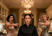 “Honestly, you should be grateful for this job,” Catherine sneered, leaning against the counter. I froze, then smiled faintly. “Grateful? I choose this work because it matters.” The room fell silent, disbelief in their eyes. And just as I finished my sentence, Ethan appeared, looking around with shock. “Simone? What are you doing here?” In one second, the dismissed server became the most important person in the room.