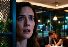 My husband said he was visiting his sick brother. I believed him—until I saw him. Same restaurant. Just three tables away. His hand cupped her face as he kissed her, slow and familiar. My breath caught. “How long?” I whispered to myself, frozen behind a decorative screen. He laughed with her like I didn’t exist. That was the moment love shattered…