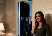 I heard my husband’s voice through the door, cold and steady: “Make sure she loses the baby. I want my mistress and my son in this house.” My hands shook as I realized he had hired bodyguards to destroy me. I thought that was the end. But when I did the one thing he never expected, everything flipped. By morning, they weren’t hunting me anymore… they were panicking.