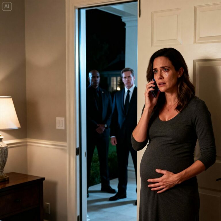 Escuché la voz de mi esposo a través de la puerta, fría y firme: “Asegúrense de que pierda al bebé. Quiero a mi amante y a mi hijo en esta casa”.  Mis manos temblaron cuando me di cuenta de que había contratado guardaespaldas para destruirme. Pensé que ese era el final. Pero cuando hice lo único que jamás esperaba, todo se dio la vuelta.  Al amanecer, ya no me estaban cazando… estaban entrando en pánico.