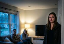 Regresé a casa tres días antes de mi viaje de negocios y encontré un coche aparcado afuera. Entré y vi a mi marido acariciando a una mujer mientras decía: «Eres tan seductora… no como mi esposa». En ese momento tomé una decisión que nos dejó a los dos sin palabras…