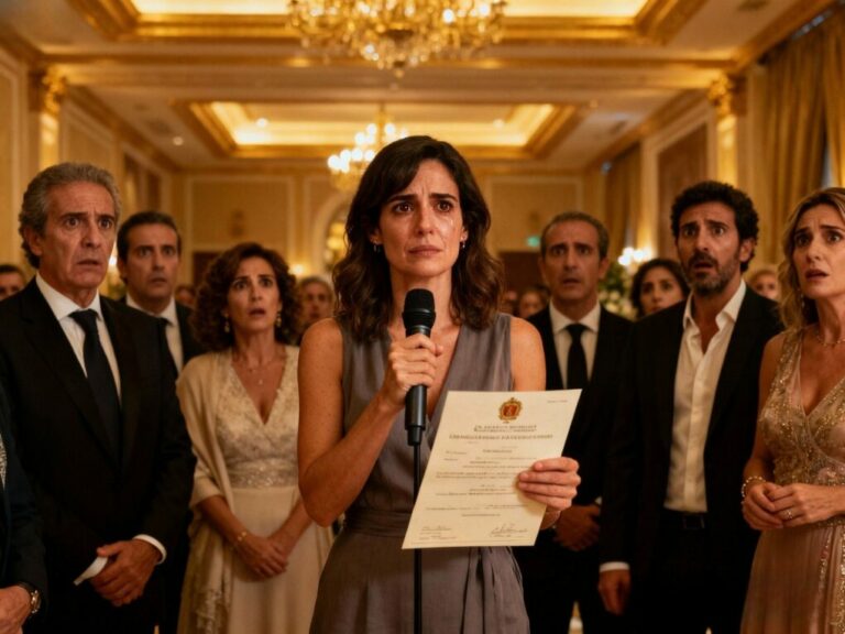 Entré a la fiesta de compromiso de mi hermano con el estómago en llamas. La novia se inclinó y susurró, riéndose: “Ya llegó la campesina apestosa.” Sonreí por fuera. Por dentro, escribía esta confesión con los dientes apretados. No sabía que el hotel era mío. No sabía que esa noche la sangre no sería metáfora. Y yo iba a abrir la puerta.