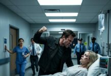 After a severe car accident, I was rushed to the hospital. My husband barged into the room, raging. “Enough with the theatrics!” he shouted. “Get out of that bed—I’m not wasting my money on this!” He grabbed me, trying to drag me off the mattress. When I struggled, he slammed both fists into my stomach. What happened next was beyond anything I could’ve imagined…