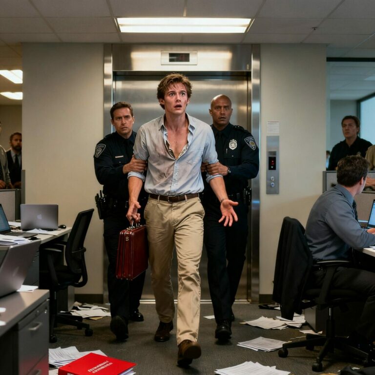 I froze as Cole shoved the red folder into my drawer, smirking like he’d just won the lottery. “You think you’re clever, Jess?” he sneered. My pulse raced, but I smiled, slow and cold. Not today. I watched him walk away, completely unaware that I’d already set the trap he couldn’t escape. By morning, everything he’d built on lies would crumble, and he wouldn’t know why—except me.