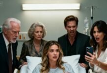 “They dragged me by my arms while my newborn screamed, and his mother leaned down and whispered, ‘This is what happens when trash forgets its place.’ I was bleeding, barefoot, and thrown into the snow like I meant nothing. But as the mansion doors slammed shut behind me, I made a promise in my head—they would regret this for the rest of their lives. What happened next changed everything.