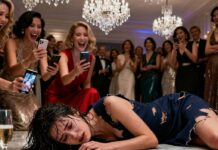 “Please… stop recording,” I begged as my hair was yanked back. A voice laughed, “This is what happens when poor girls sneak into rich spaces.” I believed my life was over in that moment. Then someone screamed my husband’s name. The room went silent. And the people who destroyed me suddenly realized— they had just made the worst mistake of their lives.