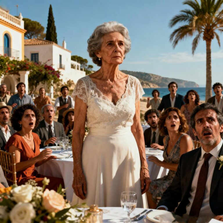 Viajé diez horas para pasar Acción de Gracias con mi familia. Cuando llamé a la puerta, mi hija me miró sin abrazarme y dijo, delante de todos: “Lo siento, papá… esto es solo para invitados.” Nadie habló. Nadie protestó. Meses antes había vendido mi rancho para ayudarlos a montar su negocio. Esa noche dormí en el coche. Pero a la mañana siguiente, una llamada del banco lo cambió todo…