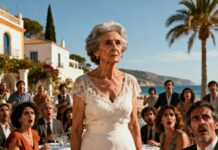 Viajé diez horas para pasar Acción de Gracias con mi familia. Cuando llamé a la puerta, mi hija me miró sin abrazarme y dijo, delante de todos: “Lo siento, papá… esto es solo para invitados.” Nadie habló. Nadie protestó. Meses antes había vendido mi rancho para ayudarlos a montar su negocio. Esa noche dormí en el coche. Pero a la mañana siguiente, una llamada del banco lo cambió todo…