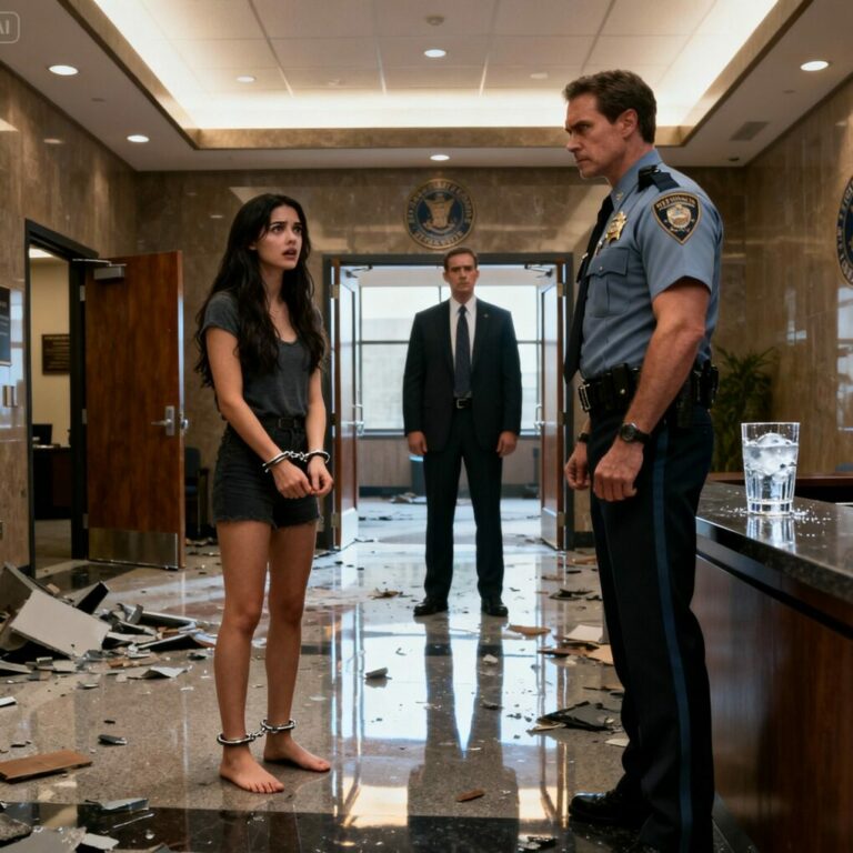 “Step aside, agent. She’s mine!” Richard snarled, pressing a taser toward Sterling. My wrists burned under the handcuffs, but I felt something awaken inside me. I planted my feet, my voice cutting through the chaos: “You don’t own me anymore.” Time froze as Sterling pushed back the elevator doors, guns trained, authority absolute. I realized then—I wasn’t the scared girl he raised. I was Noah Hayes, and I had just begun.
