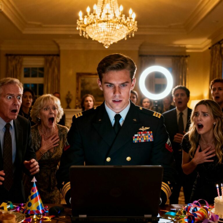 “Happy birthday, Dad,” Tyler said, his voice calm, deadly. “$47,000. $8,200 left. Someone stole the rest.” The room froze. Gerald’s smile vanished. Phyllis gasped. Brooke’s Instagram scam? Exposed. Months of lies crumbling in front of every neighbor, friend, and business partner. I gripped Lily, feeling the weight lift. And I realized—they had underestimated the O’Connells, and justice was just getting started.