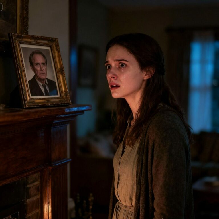 I thought pretending to be poor would be harmless—until his mother stared at me and whispered, “You’re lying.” Then I saw the photo on the mantel. My heart stopped. “That’s impossible,” I told myself. But the man smiling in the frame was my father—the one who vanished twenty years ago. In that moment, I knew my secret wasn’t the only one buried in this house.