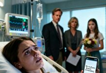 I woke up to the sound of machines beeping and my phone vibrating nonstop. “Mom?” I whispered, staring at 65 missed calls. No answer. Then a message from Dad flashed on my screen: “We need you. Answer immediately.” I laughed—weak, bitter. Now they need me? As I opened the message, a nurse grabbed my arm and said, “You shouldn’t read that.” That’s when I knew… everything was about to change.