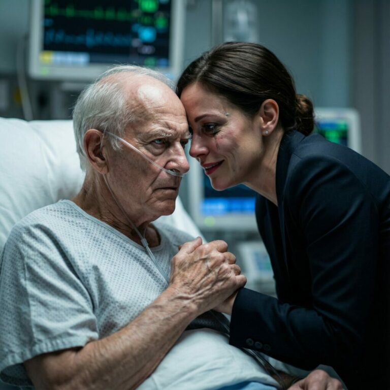 WHEN MY DAUGHTER IN LAW HEARD THE DOCTOR SAY I HAD THREE DAYS LEFT, SHE GRABBED MY HAND WITH FAKE TEARS AND WHISPERED ‘FINALLY. YOUR MONEY WILL BE OURS.’ SHE SMILED LIKE SHE WON. THE MOMENT SHE WALKED OUT OF THE ROOM, I ACTIVATED THE SECRET PLAN I HAD BEEN PREPARING FOR MONTHS.