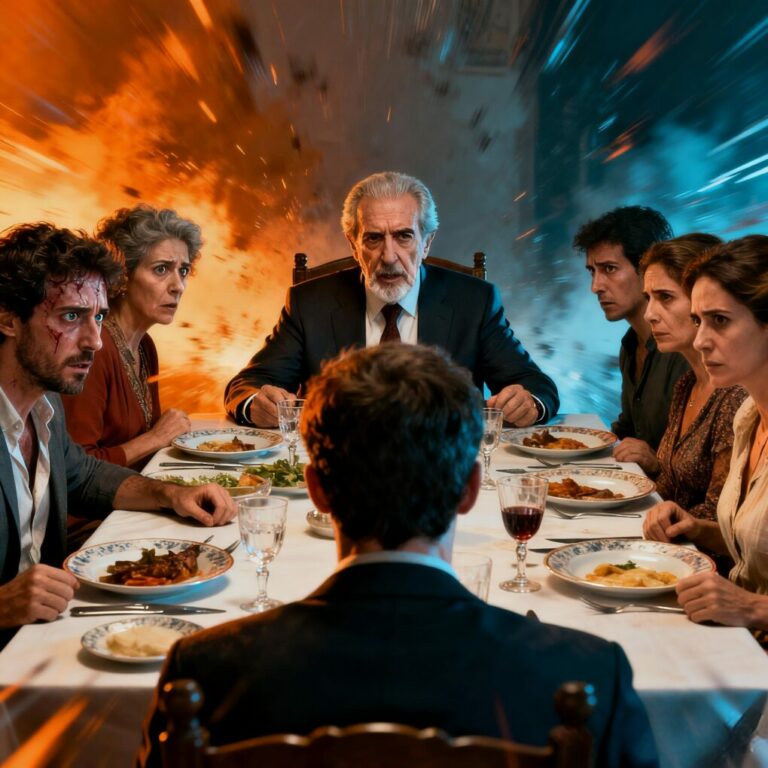 Nunca pensé que me humillarían en mi propia mesa. Durante la cena, mi yerno sonrió y dijo algo en árabe mirando a su hermano. Se rieron. Mi hija bajó la mirada. Yo fingí no entender. Entonces levanté la cabeza y le respondí, en un árabe perfecto: “¿Te parece gracioso burlarte de quien te abrió la puerta de su casa?” La mesa quedó en silencio absoluto. Ahí entendí que esa noche no había terminado.