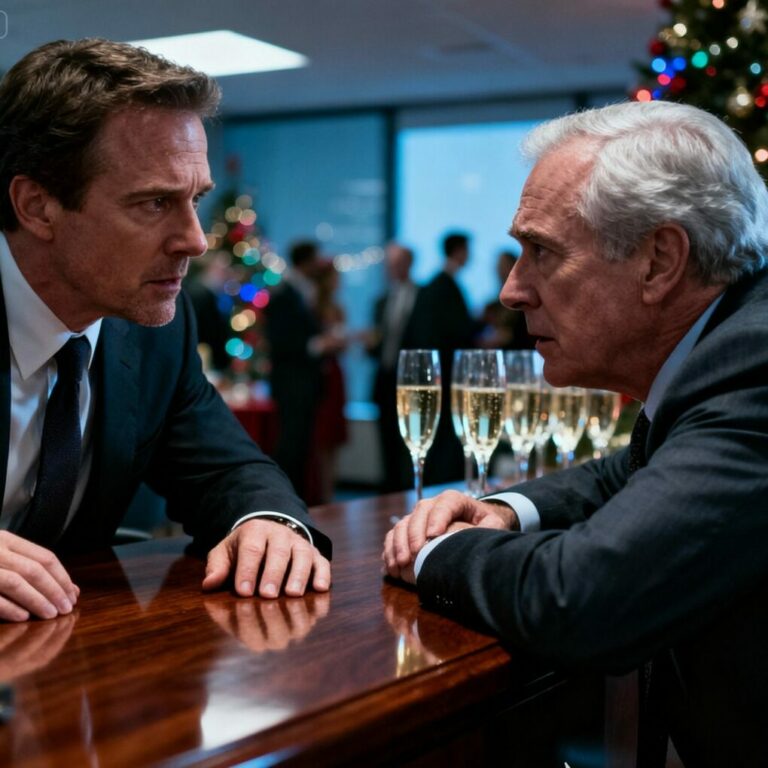 “Trevor, we need to talk about your future… or rather, your lack of one,” Richard’s cold voice cut through the noise of the New Year’s party. I froze. Thirteen years of loyalty, 13 years of giving everything, and it all meant nothing. I wanted to scream, to fight, but my hands trembled. Was this really how my life ended—dismissed in a mahogany office while my family celebrated behind me? Or was this the moment everything could finally change?