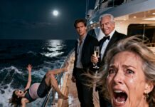 I watched the black water swallow my pregnant daughter as they laughed on the deck. “Relax,” my son-in-law shouted, raising his glass. “She’ll float.” I screamed until my throat burned, but the yacht’s engine roared away. Three hours later, the Coast Guard pulled her out—barely breathing. I dialed my brother with shaking hands and whispered, “It’s time.” That call changed everything.