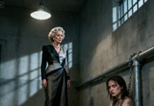 The lock clicked behind me, and I heard his voice upstairs laughing. “Just sign it,” his mother said calmly, looking down at my chained hands. I looked her straight in the eyes and whispered, “You already lost.” She smiled like I was insane. Two years later, that same woman would beg a judge for mercy. This isn’t a love story. It’s a lesson about patience… and revenge.