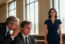 “When his lawyer leaned in and whispered five words, my ex-husband’s face went white. His hands started shaking. The papers fell from his fingers. He looked at me and whispered, ‘You knew… didn’t you?’ I smiled for the first time in three years. Because this wasn’t revenge. This was patience finally paying off.”