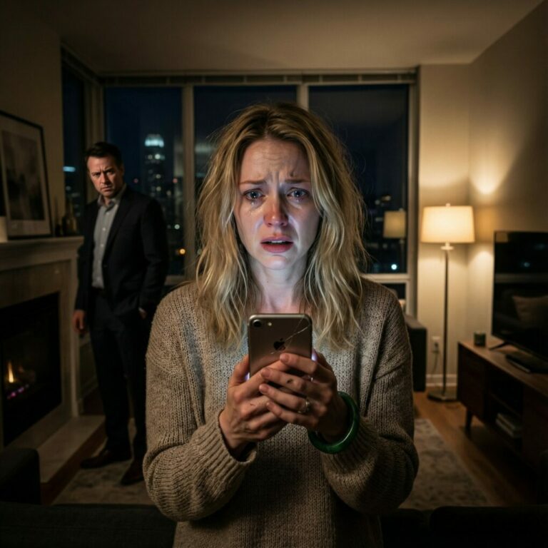 My husband gave me a $50,000 jade bracelet. That night I received a strange message: ‘Get rid of it quickly, or you’ll regret it.’ I went up and gave it to my sister-in-law. The next day, I was stunned when…