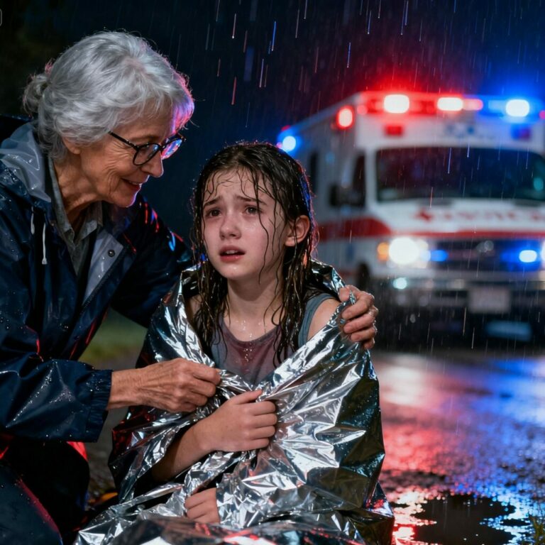 “Get out of my house. I don’t need a sick daughter.” My father’s words hit me like a hammer, and before I could react, the door slammed behind me. Fifteen years old, soaked to the bone, with nothing but a school backpack, I walked into the storm, unsure if I’d survive. Every step felt like my life was slipping away. But somewhere in the rain, I realized—I wasn’t just surviving. I was about to uncover the truth.