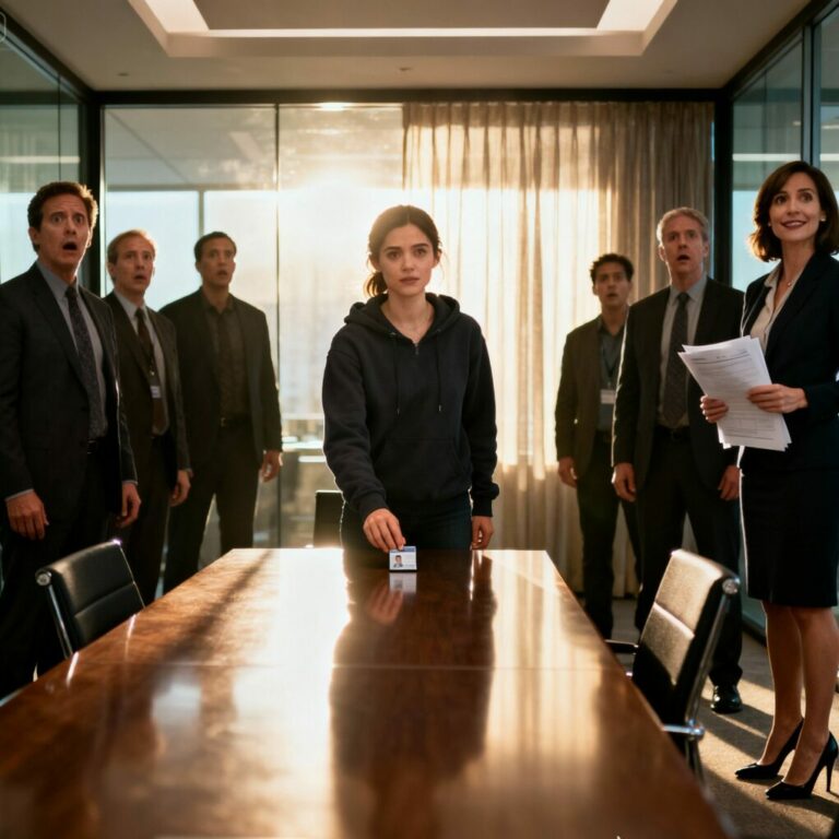 “I’m terminating your employment effective immediately.” The room went silent. I didn’t argue. I didn’t plead. I simply placed my badge on the table and said, “You have fifteen minutes.” She laughed—confident, careless. What she didn’t know was that the system behind every paycheck, every shipment, every promise… only recognized one name. Mine.