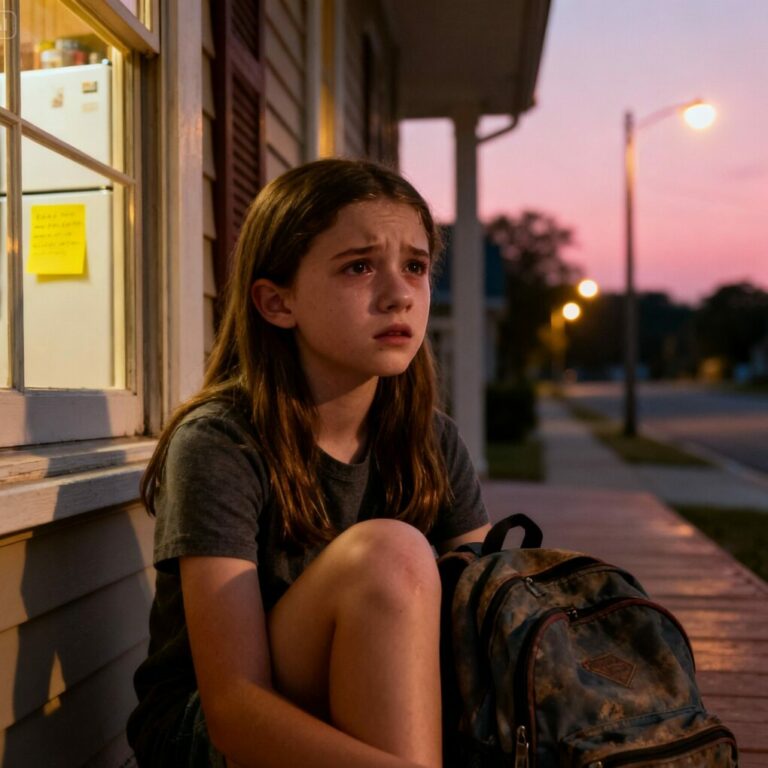 I was thirteen when my mother left me behind with a sticky note on the fridge. No goodbye. No explanation. When I asked Uncle Richard, “So… am I supposed to wait for them?” He looked at me for a long moment and said quietly, “No. You’re supposed to live.” That was the night I realized some families lose you— and others choose you on purpose.