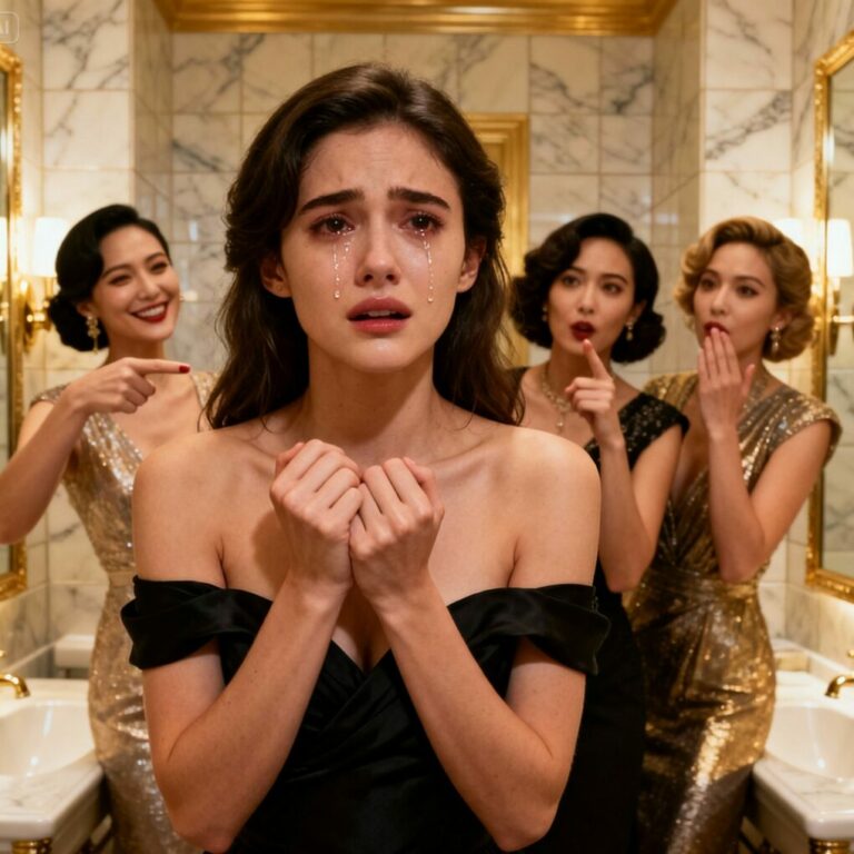 “I can’t believe they called me trailer trash… here, in the opera house!” I whispered, tears burning my cheeks. The women laughed, their voices slicing through my chest like knives. Just as I thought I had no defense, Jake’s voice thundered behind me: “Don’t touch my wife.” The room froze. Everyone turned. My heart skipped a beat. Who was this man I married? And why had he hidden everything from me?