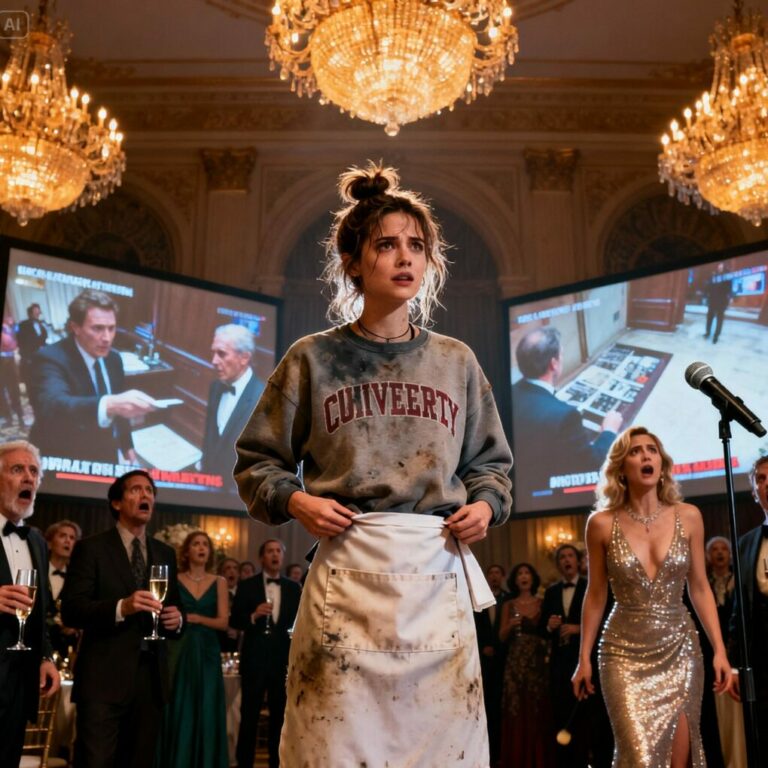 “You think you can use my sister to bail yourselves out?” I said, my voice cutting through the ballroom like glass. The Ashfords froze, faces pale, hands trembling. “I own this hotel. All seventeen of them.” Gasps echoed, Madison’s jaw dropped, and Brett looked like someone had just hit him with a sledgehammer of reality. The room was silent, waiting for the fallout. Who really had the power tonight? It wasn’t who anyone expected.”