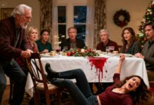 The moment my stepfather yanked my chair, I heard him say, “Move. This seat belongs to my real daughter.” I hit the floor hard. Plates shattered. Wine spilled. Twenty-three people watched. No one moved. My mother didn’t even look at me. As I lay there, burning with humiliation, one thought cut through the silence: If they won’t stand up for me… I’ll stand up against all of them.