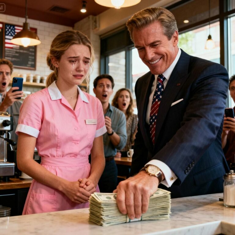 “I looked him straight in the eyes and said, ‘I don’t need your money.’ The café went silent. He laughed and replied, ‘Everyone like you needs money.’ That was the moment I realized—he didn’t see me as human, only as poor. What he didn’t know? By the end of that day, one phone call would destroy everything he thought made him powerful.”