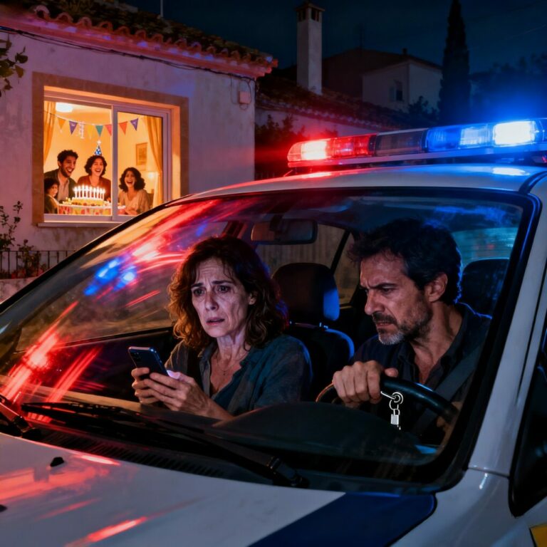 “Haz como si nada pasara, pero vámonos ahora mismo.” Lo dijo mi marido mientras brindaban por mi abuela. Yo pensé que exageraba. Nadie gritaba. Nadie discutía. Pero el desprecio no siempre hace ruido. Diez minutos después, con el coche cerrado desde dentro, me confesó lo que había visto. Y supe que aquella comida familiar no había sido una celebración… sino una traición.