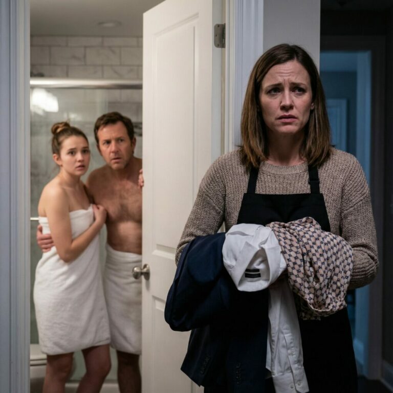 Mi esposo se bañaba en secreto “juntos” con la empleada doméstica en la bañera. Yo recogí toda la ropa, luego cerré la puerta con llave e invité a los familiares a “disfrutar del banquete sorpresa”. Los gritos que siguieron fueron ensordecedores…