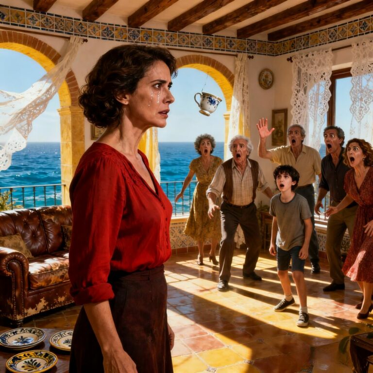 “Es mejor así, no escucha, no pregunta, no molesta.” Eso fue lo que oí decir a mi marido, creyendo que yo seguía sorda. Estábamos todos en casa, su madre sentada frente a mí, mirándome como a un mueble viejo. Nadie notó mi respiración cortarse. Nadie vio cómo algo se rompía por dentro. Lo que decidí hacer después cambió para siempre mi lugar en esa familia.