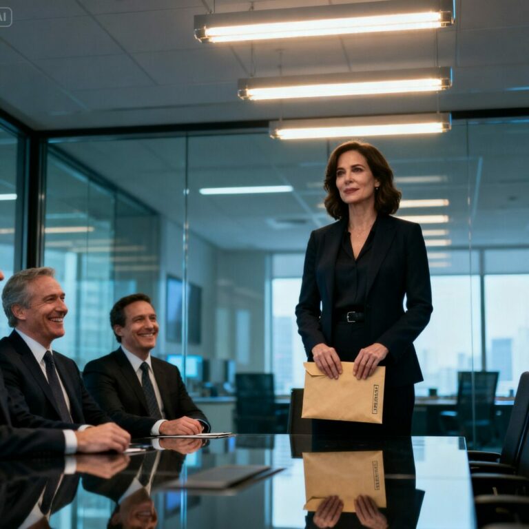 “I didn’t realize I’d destroyed them until the CFO whispered, ‘We need to pause payroll.’ That’s when the room went silent. I was still holding the termination letter they handed me an hour earlier. Someone finally looked at me and asked, ‘What did you do?’ I didn’t answer. Because the truth was worse than anything I could say.”