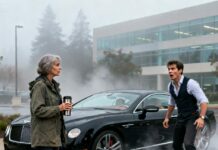 The fog hung heavy over the plaza as I stared at the matte black Bentley parked across my reserved spot. Devon tossed the keys at me like I was trash. “Pick them up! That’s a $200,000 car!” he barked. I let them hit the asphalt. “It’s parked in a tow zone,” I said, calm as a storm. His jaw dropped. He had no idea the building—and every rule in it—was mine. And just like that, the game changed.