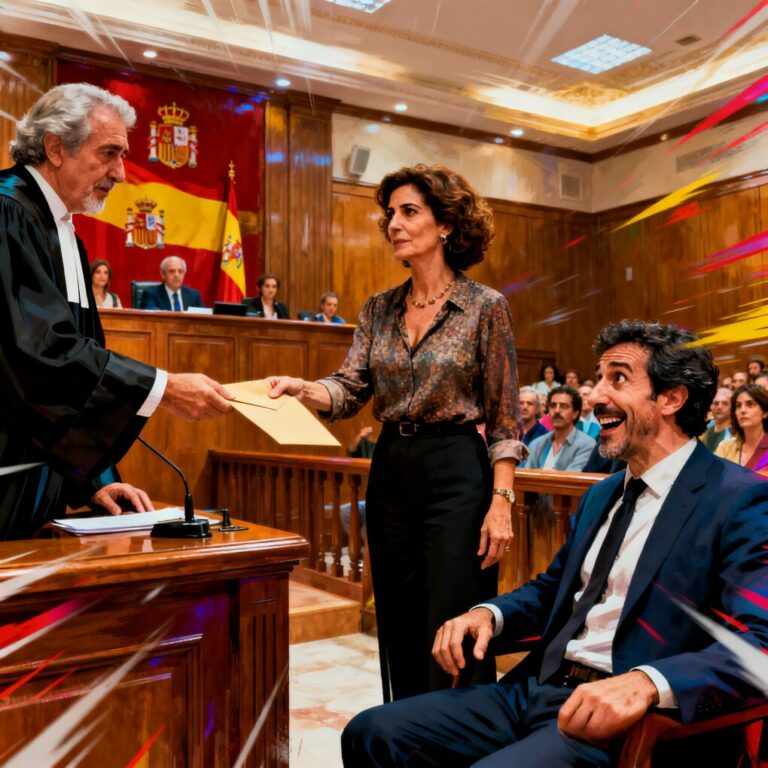 «Me llevo la mitad de todo, hasta la herencia de tu abuela», dijo riéndose en pleno juicio. No fue solo dinero lo que me arrebató en ese momento, fue mi apellido, mi historia y mi silencio de años. La gente miraba, yo tragaba saliva. Cuando el juez alzó la vista, supe que había llegado el momento de abrir el sobre que llevaba semanas esperando. Lo que pasó después cambió la sala entera.