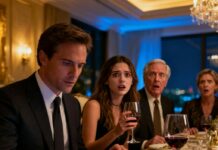 The room went silent when my father-in-law said, “You’re embarrassing this family.” I smiled, unlocked my phone, and replied, “Then maybe it’s time you see who you’re actually talking to.” My wife whispered my name like a warning. His guests stared. And in that moment, I realized this dinner wasn’t about food anymore— it was about respect, power… and who was about to lose both.