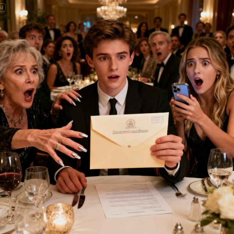 The envelope slid across the table. I picked it up, heart racing. “This is for your own good, Aaron,” Mom said, smiling too wide. I unfolded the pages and froze. Notice of familial disownment. “You’re serious?” I whispered, voice shaking. Madison raised her phone like a trophy. I stood up, paper in hand, and smiled. “Thank you. Finally, clarity.” The restaurant went silent. Little did they know, this was the moment my freedom began.