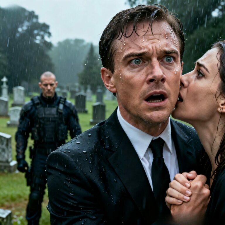 “The air at my grandpa’s memorial was cold, but my wife’s voice was colder. She gripped my arm, her knuckles white, and hissed, ‘Don’t look back, just get to the car. We’re being watched.’ I laughed it off as grief-induced paranoia—until the heavy thud of the central locks echoed in the silence. ‘They aren’t here to mourn him,’ she whispered, trembling. ‘They’re here for what he left behind.’ My blood ran cold. What did she see in that crowd that I missed?”