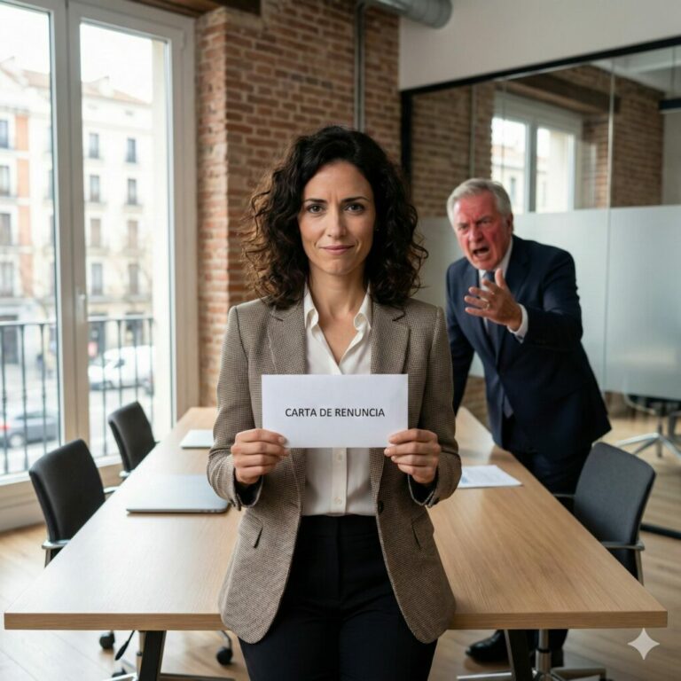 Después de tres años quedándome hasta tarde, sacrificando fines de semana y defendiendo la empresa como si fuera mía, el padre de mi marido —el jefe— anunció el ascenso. No fue para mí. Fue para su sobrina, que llevaba cinco semanas. Sonreí, dejé la carta de renuncia sobre la mesa y dije: —“Dile a Lilly que felicidades.” Su cara se puso roja. —“¡No puedes hablar en serio!”, gritó. No tenía idea de lo que acababa de provocar.