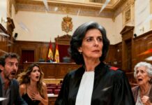 Me susurró: “No llores ahora. Guardarás esas lágrimas cuando me quede con la casa.” Su amante rió bajito. Su madre añadió: “Y el coche. Y tu orgullo.” Yo no dije nada. En la sala del juzgado, el juez abrió mi sobre, leyó… y se rió en voz alta. Mi marido parpadeó. “¿De qué se ríe?” El juez solo dijo: “Del karma.” ¿Qué había en ese sobre?