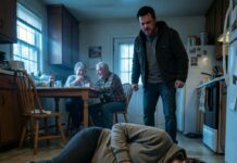 “Get up, you lazy cow! Do you think being pregnant makes you a queen? Get downstairs and cook for my parents—now!” my husband screamed at 5 a.m., dragging me out of bed. His parents sat there laughing as I collapsed on the floor in pain. They didn’t know that before I blacked out from the beating, I had managed to send one life-saving text.